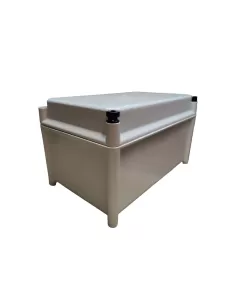 Ge power 856072 apo31 box with lid hinges ip55 ral7035