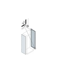 Abb el2240k pair pan lat blind 2200x400mm (hxp)