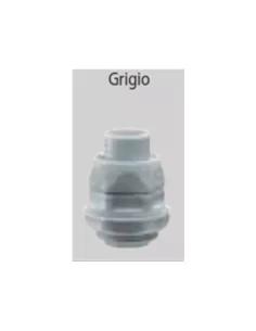 Gewiss rd 10pg 7g raccord droit gris dx54410