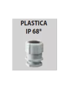 Gewiss pressacavo passo pg42 ip66 ral7035 gw52009