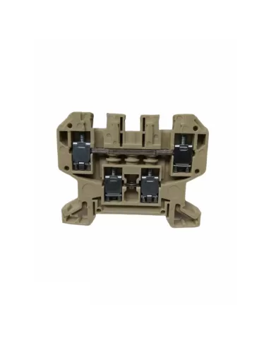 Bornier double Siemens 8wa10112dg11 4 mm² 2 pôles