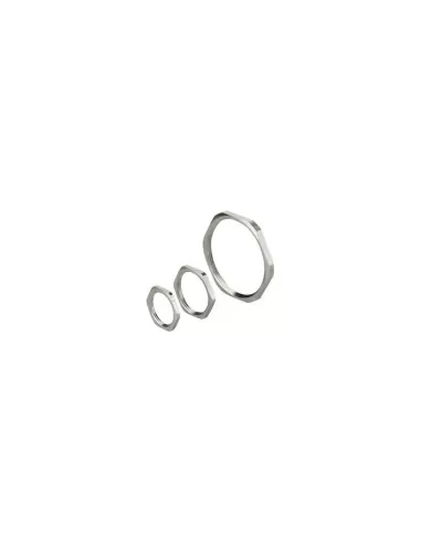 Legrand 386626 vernickelte Metallringe pg21