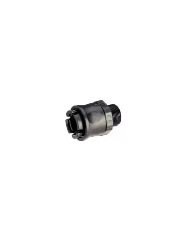 Legrand 666529 lgp-raccordo dritto d12 pg16 nero