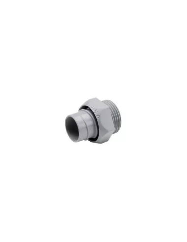 Legrand 81508 mf raccord nylon-plast g1'1//2 d 45 gris