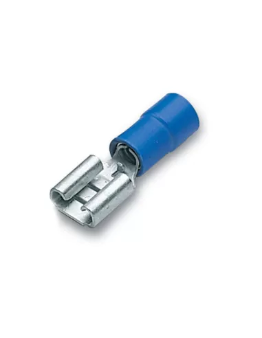 Cembre bf-f405 terminal de cable enchufable hembra azul 4,8x0,5