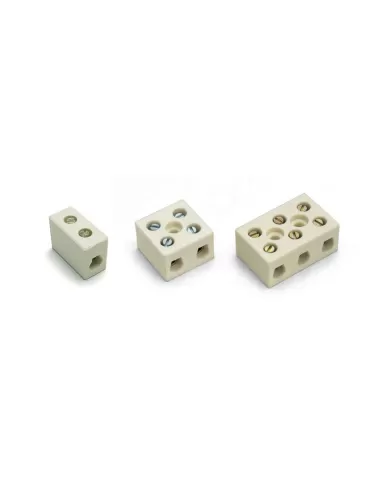 Cembre zs-u6 morsettiera in steatite un polo sezione 4//6 mmq