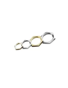 Cembre 2032013n nickel-plated brass lock nut pg13.5