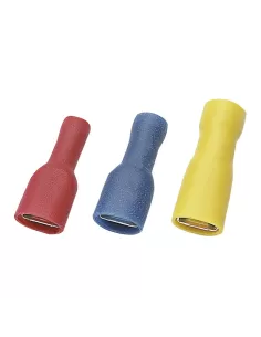 Terme femelle isolé rouge 6,3 x 0,8