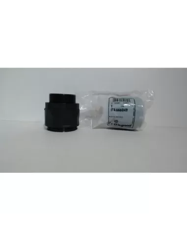 Legrand 666049 sfp static//dynamic straight fitting in polyamide m50 diam 50 black 666049