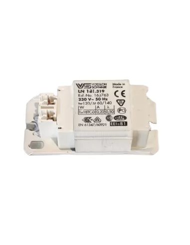Alimentation mécanique Vossloh 163763 1x18w 230v ln18i 319 41x28x3485-75 c aso