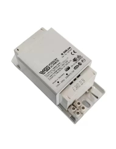 Vossloh 167367 alimentatore q250 528 per lampade al mercurio 250w