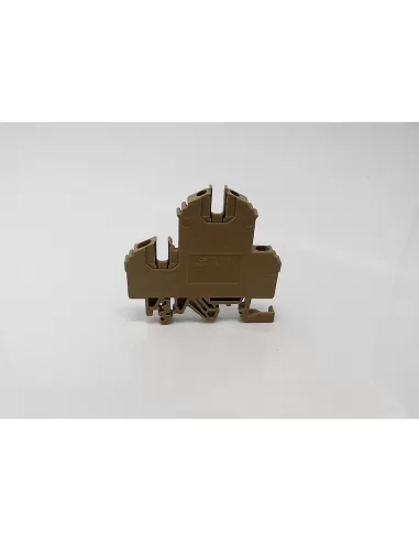 Conta connect rkd2,5 borne DIN à double vis 2,5 mm² beige conta-clip 1206 2