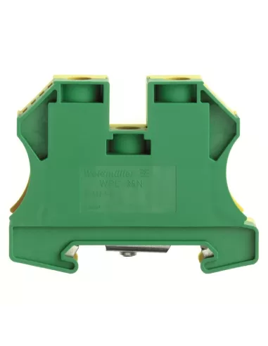 Weidmuller wpe 35n giallo/verde wemid 1717740000