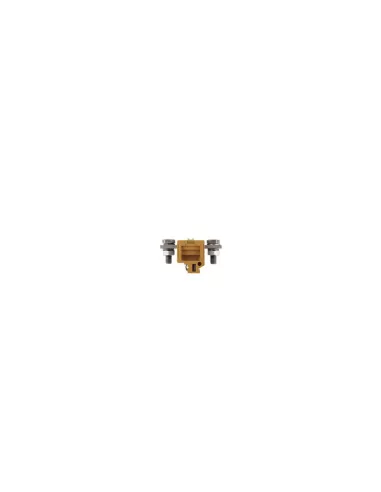 Weidmuller 0170520000 sakg 40 ii ts 32 abrazadera pasante, sección transversal 95 mm�, conexión de perno roscado, amarillo medio