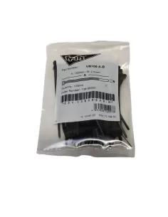 Hellermanntyton 138-00000 serre-câbles ub100a-b 100 mm x 2,5 mm noir 2