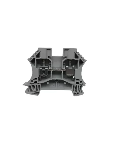 Bornier à vis Allen-Bradley 1492-J6, section 6 mm², gris