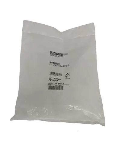 Phoenix 0827078 patg 2//12 conductor label holders (pack of 1000 pcs)