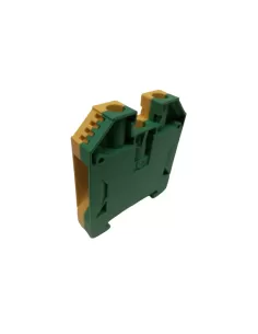 Bornier de terre à vis Allen-Bradley 1492-JG16, 16 mm², vert