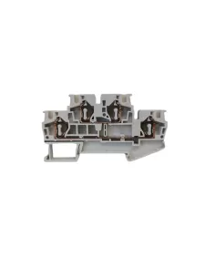 Siemens 8wh20200ag00 Borne à ressort 2 niveaux 4 mm², gris
