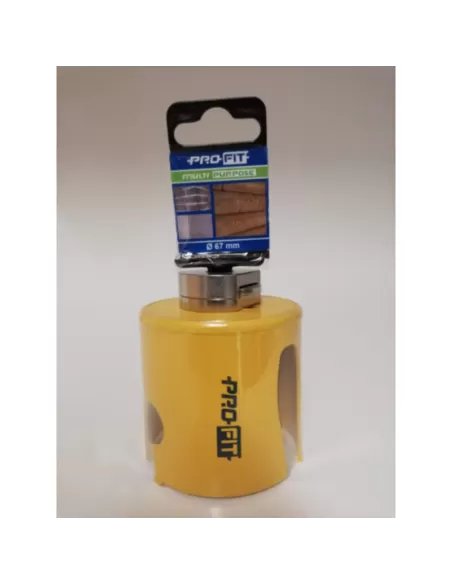 Profit 09081067 multi purpose hole saw 67mm-2 5//8