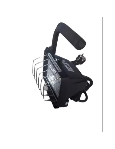 Arlux 3710 portable spotlight 150w with black grille