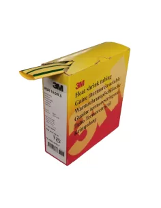 3m te100035167 hsr-190 gaine résistante à la chaleur jaune vert 5m