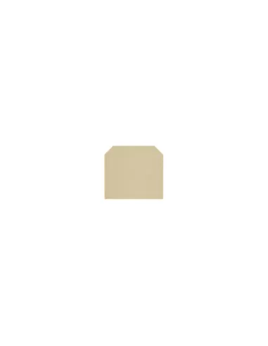 Weidmuller 0271160000 série ap sak16 sak, plaque d'extrémité, 1,5 mm, beige, montage direct