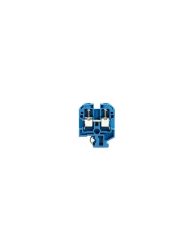 Weidmuller 0110080000 Durchführungsklemme Sak 10 BL, Nennquerschnitt: 10 mm², Schraubanschluss, blau