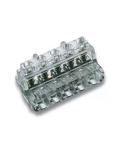 Bornier unipolaire à 5 voies, section de 16 mm²