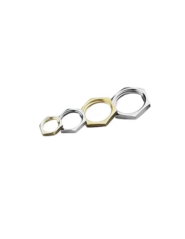 Controdado ottone nichelato m40x1,5