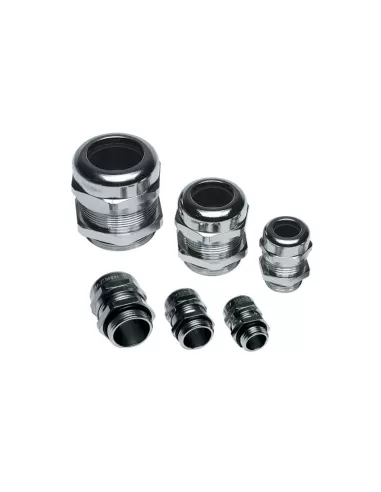 Press maxibrass nickel-plated brass IP68 pg21