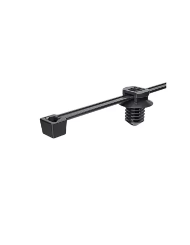 Hellermanntyton 156-00104 cable tie, pine fixing, t40rft8gsd, black
