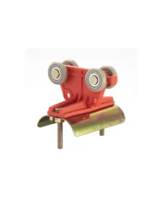 Carpel crn1p50n carrello portacavi nylon portata 15kg/1,5mt sella 50mm