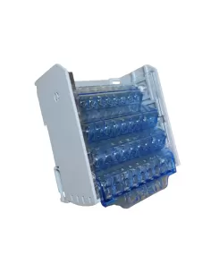 Ge Power 880614 Modularer Verteilerklemmenblock 630k 80a mit Abschirmung, DIN