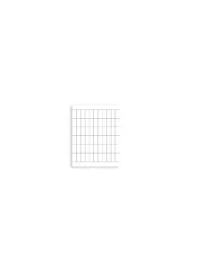 Cabur ta209aw targhetta adesiva bianca 9x20
