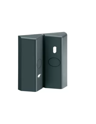 Hager 52126 accessory inst anthracite corner ev twin