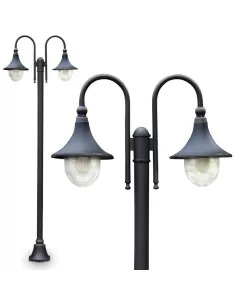Moretti 861 14 2l 1 tt pole h 143 2 lights black color