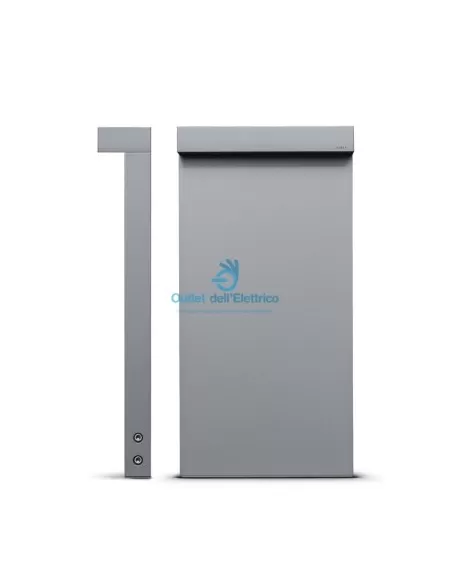 Simes S 7261W 14 Look 290 pôles 580 mm LED à émission unique 24 W 3000 K 230 V gris CR90