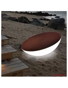 Foscarini 2280030b, applique solaire d'intérieur blanche, diamètre 79 cm, hauteur 31 cm, culot E27, 25 W