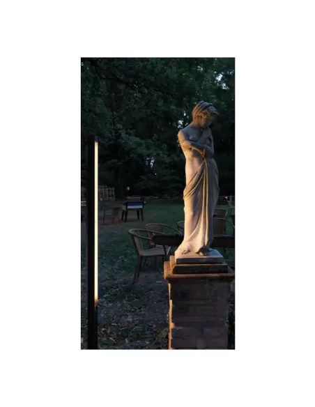 Viabizzuno f4 127 28 tube carré marron g5 35w he l 1900