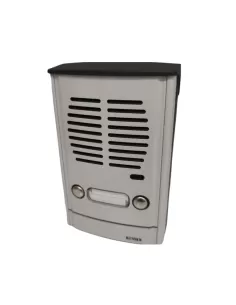 Placa de pared Vimar 88T2 Vimar Audio de 2 botones, placa de luz gris 8000