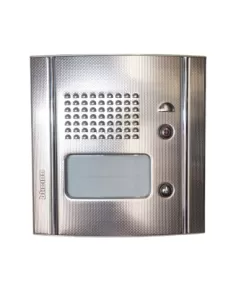 Bticino Sfera - Monoblock portero 1 pulsador totalmente acero 333114 terraneo