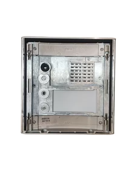 Bticino Sfera - Monoblock portero 1 pulsador totalmente acero 333114 terraneo