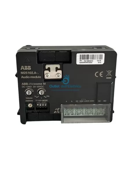 Module audio ABB WLM101A, 1/2 boutons M251022A-A
