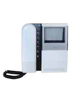 Bticino MP20WS 4" Wall-Mounted Video Intercom Monitor with 3+4 Buttons, White