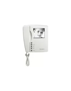 Bticino 334804 portier vidéo anal/chiffre SWING, noir et blanc
