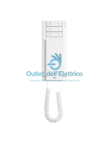 Abb WLI102B Interphone confort 6 m2 boutons