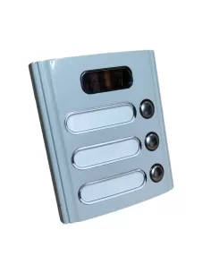 Placa Vimar Rp03 3 Botones Att Occup X 89F Gris Claro