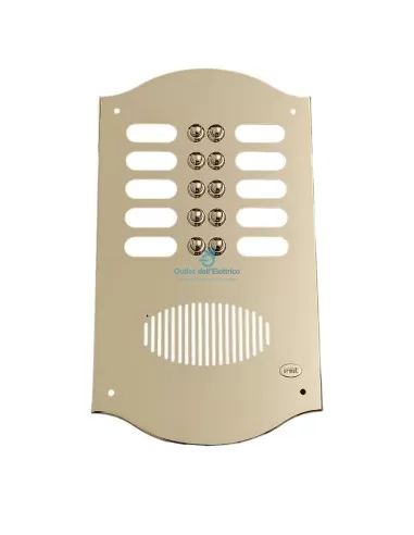 Clavier en laiton Urmet 1121/210l, 10 touches, 2 fichiers audio