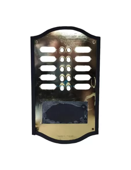 Urmet 1121/210l brass keypad 1121l 10 buttons 2 audio files